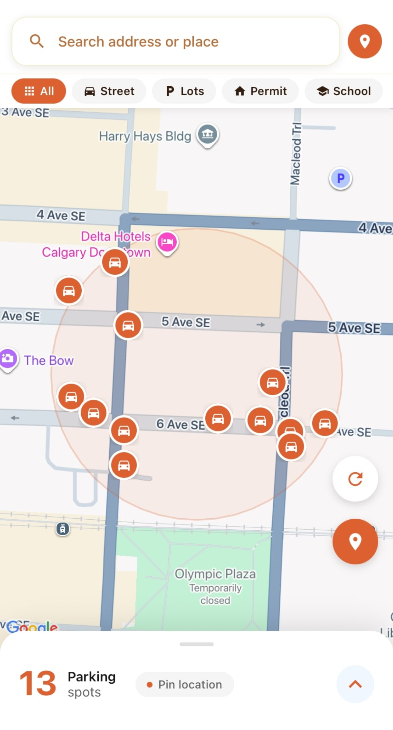 Interactive markers with spatial clustering